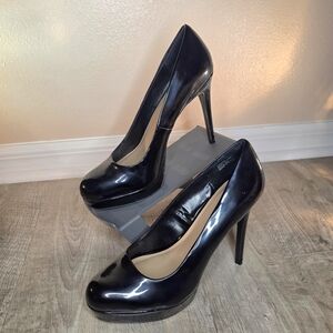 Thalia Sodi Black Patent High Heels
